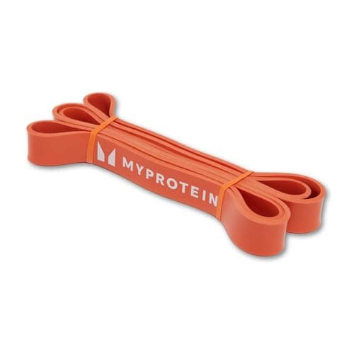 Myprotein Resistance Band – Medium Tension (11-36kg) – Burnt Orange – Heavy Duty Assist Band for Strength Training, Stretching, & Mobility Workouts – Ideal for Advanced Bodyweight Movements