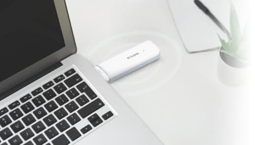 D-Link DWM-222W 4G LTE AX300 Wi-Fi 6 USB Adapter, Portable SIM Card Dongle, Plug & Play LTE Internet Stick, 150Mbps DL, WPA3, Up to 8 Devices, Travel Hotspot for Laptop, PC, Mac, Linux — view 3
