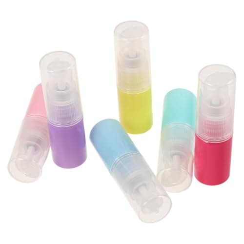 6pcs Ml Macaron Pump Bottle for Lotion, Refillable Travel Container
