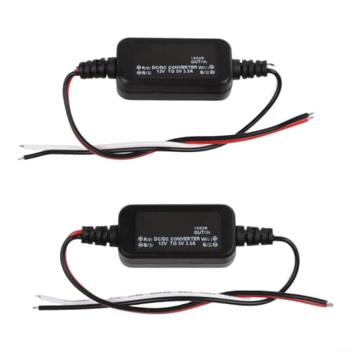 2.5A Output Power Converter 12V to 5V Dual Pack