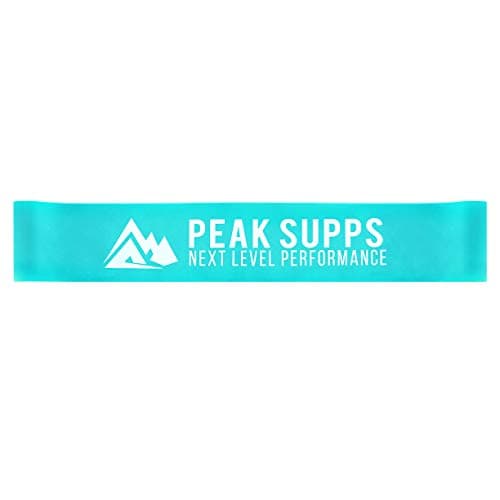 Light Resistance Band (Blue) - Mini Loop Booty Bands For Legs and Glutes
