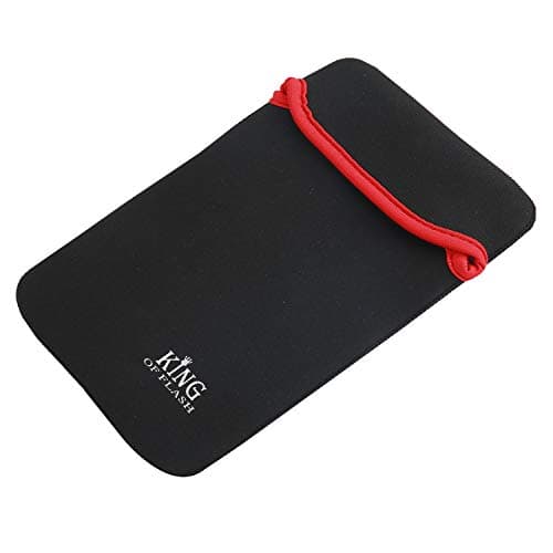6" Black Slim Soft Neoprene Sleeve for e-Reader eBook Android Tablet PC MID Netbook Sleeve Pouch Neoprene Protective Cover Case — view 3