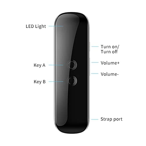 Language Translator Device, 127 Languages Bluetooth Voice Translator Handheld Translator Device for Travel Business — view 6