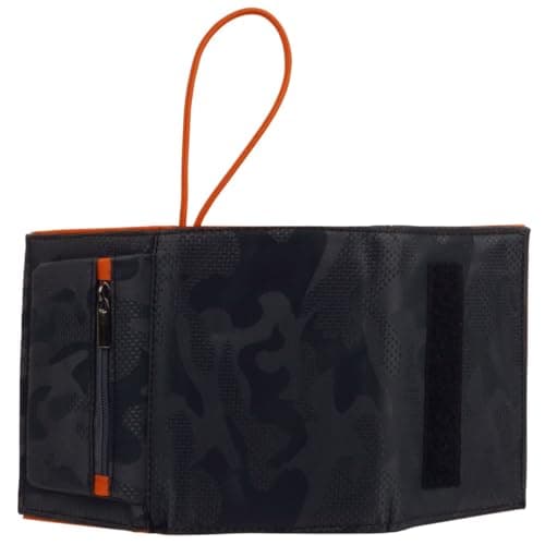 RED X Boys Teenagers Nylon Camouflage Sports Wallet Secure Strap (Graphite) — view 3