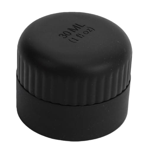 Sonew Magnetic Travel Toiletry Bottle 30ml Stackable Silicone Containers for Skincare Cosmetics Creams, with Leakproof Airtight Seal