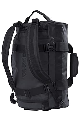 Mountain Warehouse Cargo Bag - 40 litres - Carry Handles, Durable Daypack Rucksack with Full Opening compartments & Carry Handles - All Season Camping, Hiking & Outdoors Black One Size — view 5