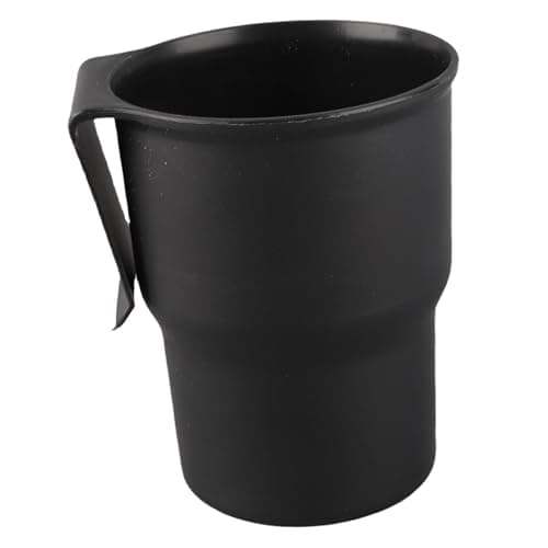Generic Universal Car Cup Holder, Premium PP Material with Sturdy Mounting for Air Vent, Convenient Storage for Cups Phones Keys, Black Brown Beige, 10.5 X 8.5 X 7cm (Black) — view 5