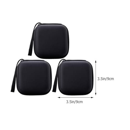 3Pcs Portable EVA Earphone Storage Pouch Cable Organiser Bag — view 2