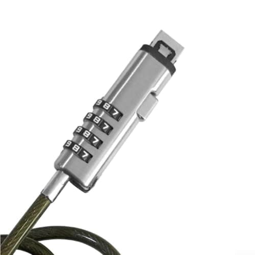 Portable Retractable USB Computer Lock for Travel — view 3