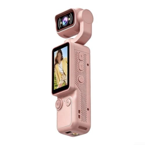 Portable Video Camera 1080p for Social Media Content Portable (Orange) — view 6