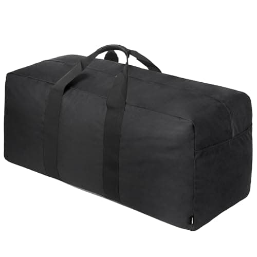 Vorspack 150L Extra Large Foldable Duffle Bag for Travel, Camping, Black