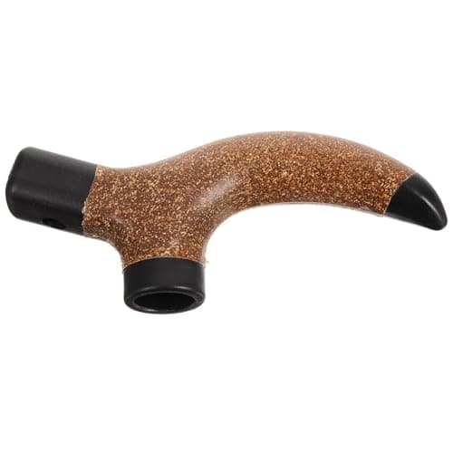 Wooden Hiking Stick Handle Replacement, Ergonomic Non-Slip Grip