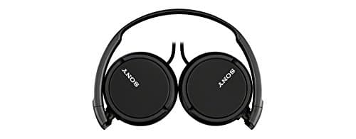 Sony MDR-ZX110 Wired Overhead Headphones, Neodymium Dynamic Drivers, Swivel Fold Design - Black — view 4