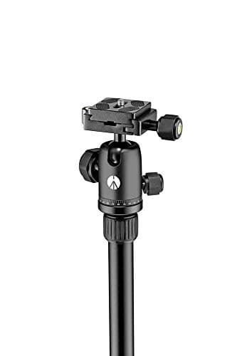 Manfrotto MKELES5BK-BH, Element Small Traveller Tripod with Aluminium Ball Head, Telescopic Column, Payload 6 kg, for CSC, DSLR, Mirrorless, Black — view 6