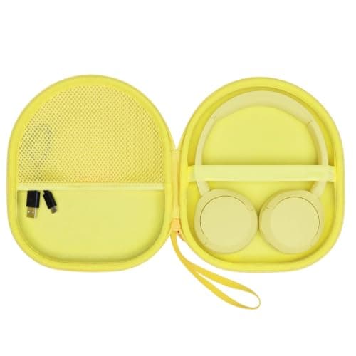 XANAD Hard Headphone Case for Sony WH-CH720N/WH-CH520/ULT WEAR Yellow