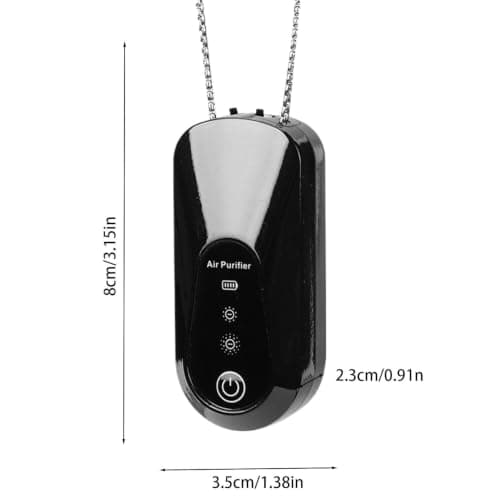 Travel Air Purifier Personal Quiet Wearable Type-C Rechargeable Filter — view 6