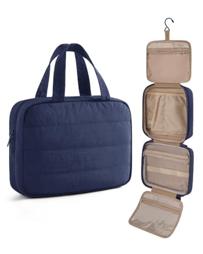 LIGHT FLIGHT Hanging Toiletry Bag for Women, Travel Wash Bag