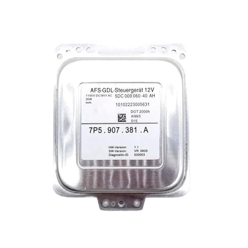 Car HID Ballast, LED Xenon Headlight Module ECU Block AFS Control Unit Controller Driver Starter 7P5.907.381.A 5DC 009 060-40 AH, For Cayenne 2011-2013 Xenon HID Headlight Lamp Ballast Control