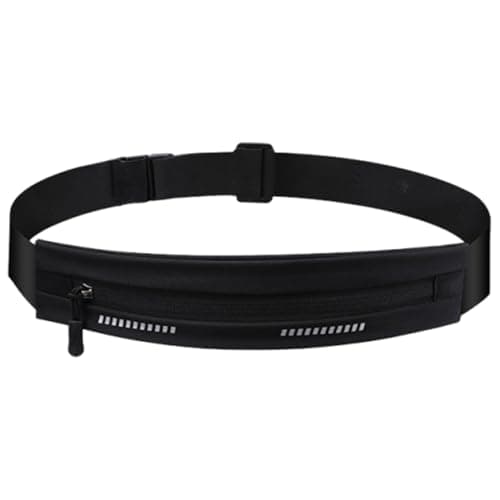 YANJINGSHE Running Belt, Waist Bag, Ultra-Thin, Fits up to 7-inch Phones