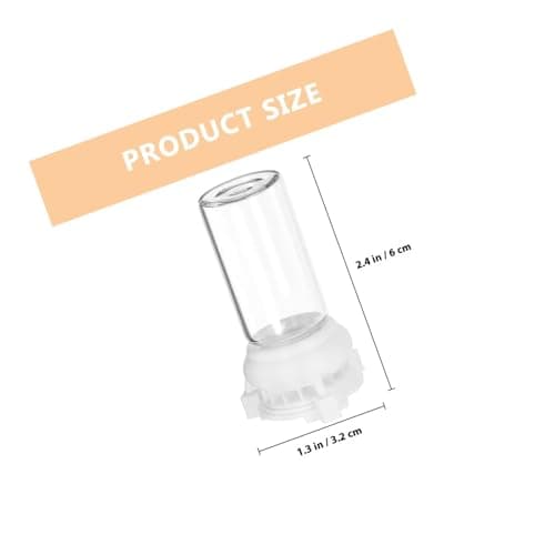 Adorainbow 2pcs Ant Water Feeder Cup 10ml Glass Plastic Portable — view 2