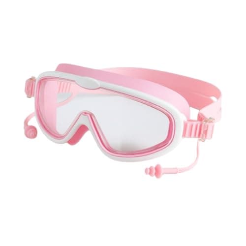 ISABELLA MOON Baby Kids Swimming Goggle, Splashyeyes Goggles, Anti-Fog UV No Leak Swim Goggle, Wide View vision Swimming Goggles, HD Swim Mask for Kids 3-12 Protection Lenses for Pool Bea(Set04)