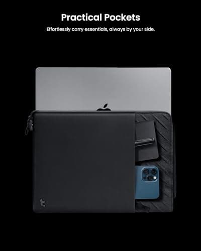 tomtoc Slim Laptop Sleeve for 15-inch MacBook Air M5/A3448 2026, M4/A3241 — view 5