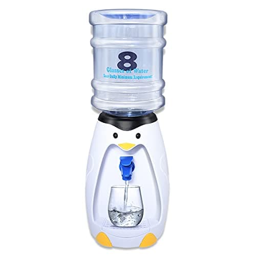 GOODFEER Mini Water Dispenser with Tap, 2.5 L Carafe for Home Office