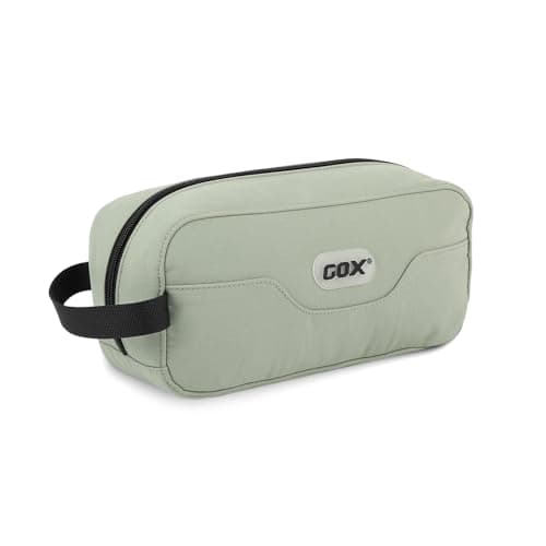 GOX Travel Toiletry Bag Dopp Kit Case for Men Multifunction Packing Organizer Pouch, Mint Green, Toiletry Bag for Travel