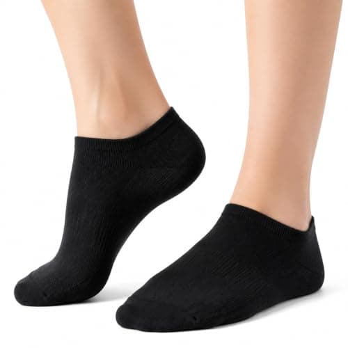 MAKABO Womens Bamboo Trainer Socks Low Cut Ankle Socks Breathable Seamless 6 Pack UK 5-9 Casual Sneakers Gift — view 2