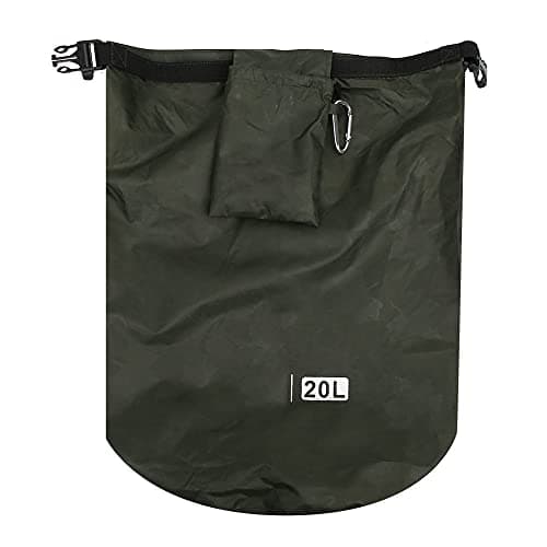 SUNFECILI 5L/20L/50L Waterproof Dry Bag PVC Storage Bag Dry Sacks Waterproof Bags Roll Top Floating Storage Bags for Kayaking Suitable for Camping, Hiking, Beach, Boating, and More (20L) — view 6