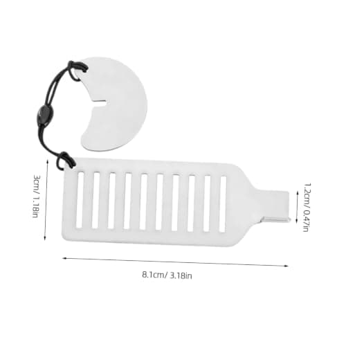 HOMSFOU 2pcs Portable Door Lock for Travel Stainless Steel Punch-Free Security Lock with Easy Installation and Single Hand Operation, for Bedroom and Hotel Doors During Vacations — view 2