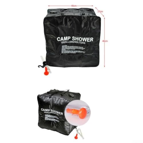 FACULX Portable Outdoor Shower Bag for Camping Hiking Backpacking — view 4