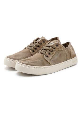 Natural World 6602E Old Narciso Men's Canvas Casual Sneakers, brown, 11.5 — view 6