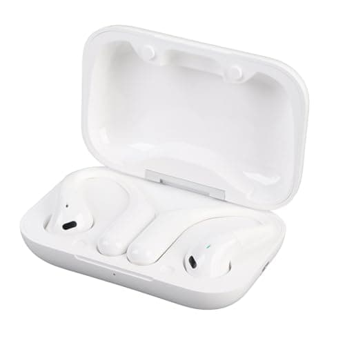 RiToEasysports Real Time Translation Earbuds, Noise Cancelling Bluetooth Translator Earphones with Multiple Language Support for Travel Business (White) — view 3
