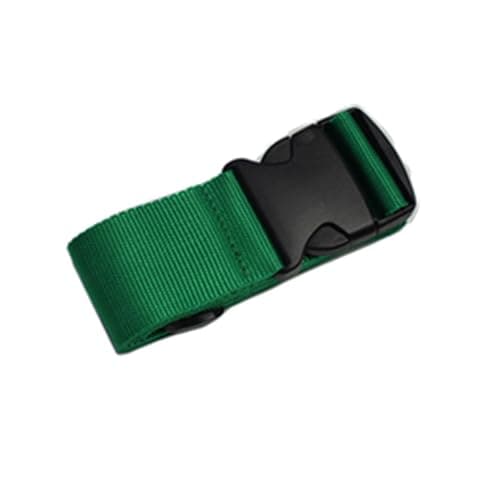 Luggage Baggage Strap Strong Extra Safety Adjustable Travel Tie Belt 13 Colours (Colour 38 Dark Green) — view 2