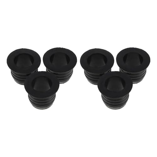 HEALLILY 6pcs Silicone Wine Cork Adapter Reusable Bottle Plug Connector for Large Neck Liquor Bottles to Neck Wine Sealing Spout