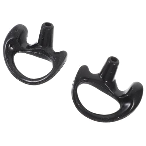Lurrose 1 Pair Rubber Ear Inserts Ear Buds for Coil Tube Audio Kits Comfortable Wearing Suitable for Lightweight for Travel and Work