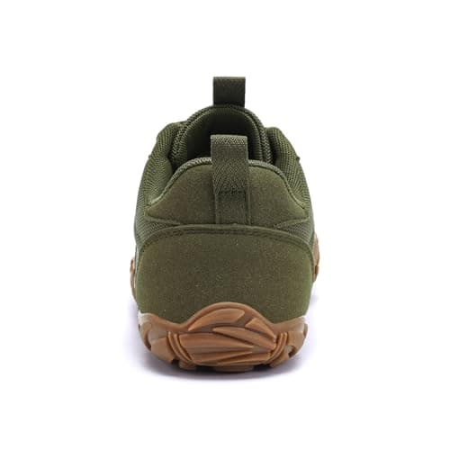 RUFONE Barefoot Hiking Shoes for Women and Men – Minimalist Trail & Walking Sneakers, Spacious Toe Box, Non-Slip, Green, 7.5 Women/5.5 Men — view 6