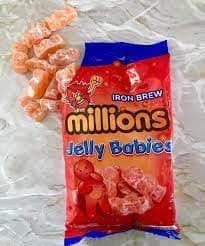 Millions Iron Brew Jelly Babies 2 x 150g Bags and TinTastic Refillable Silver on-the-Go Travel Tin — view 4