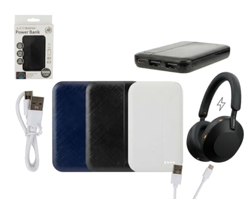 Navy Venture Hut 5000MAH POWER BANK WITH USB & TYPE C — view 5