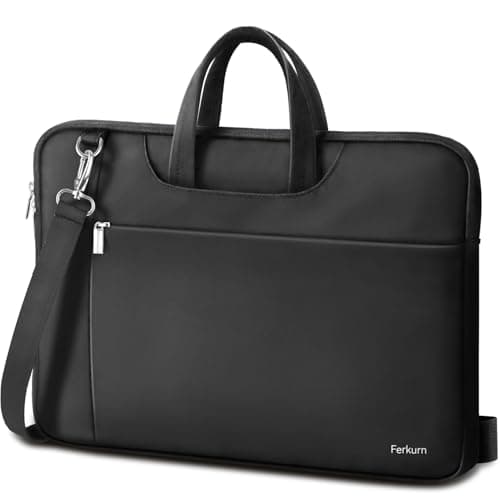 Ferkurn Laptop Bag Case for Women Men Messenger Briefcase, 15 15.6 16 inch