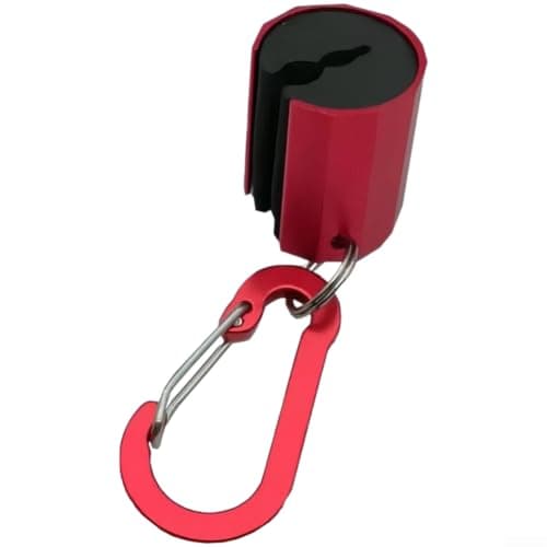 Lightweight Aluminum Rod Rest 13g Portable Design(Red)