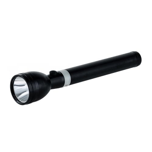 GEEPAS Rechargeable LED Torch | 7W Super Bright Lightweight 6000mAh Long Battery Life Flashlight | Hand Torch for Camping Emergency Outdoor Powercut Hiking Night Use