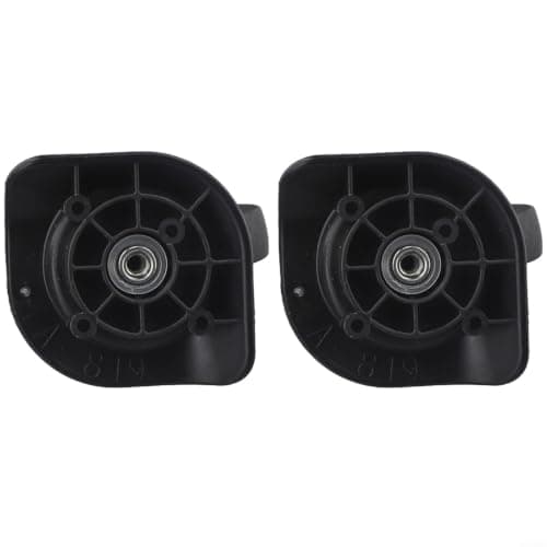 Nexbrill 1 Pair Suitcase Replacement Wheels, High-Strength Plastic Trolley Rollers with Quiet Bearing, Spare Parts for Luggage Repair, Easy Installation Kit (W135/W139/W142 Models)(W142) — view 4