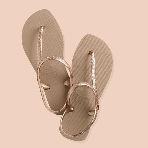Havaianas Flash Urban Women's Sandals, Rose Gold, 8 UK — view 4