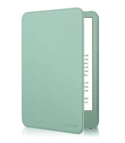 MoKo Case for 6" Amazon Kindle Basic 11th Gen 2024/2022, Matcha