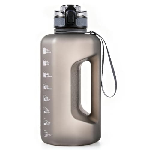 GEMFUL 2.2L Motivational Water Bottle, Leak-Proof Fitness Flask