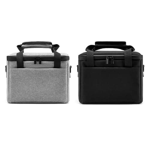 Piceioep Sturdy Oxford Fabric Projector Storage Bag with Accessory Compartments Travel Organiser for Specific Models Projector Accessory Bag — view 6