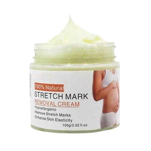 Stretch Mark Belly Cream - Fast Absorbing Pregnancy Skin Care, Smoothing Body Lotion | 100g, Hydrating Formula, Home Travel Business Trip, Daily Nourishing, Soft Elastic Feel — view 6