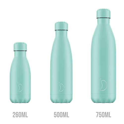 Chilly's Original Water Bottle - Pastel - All Green, 260ml — view 2